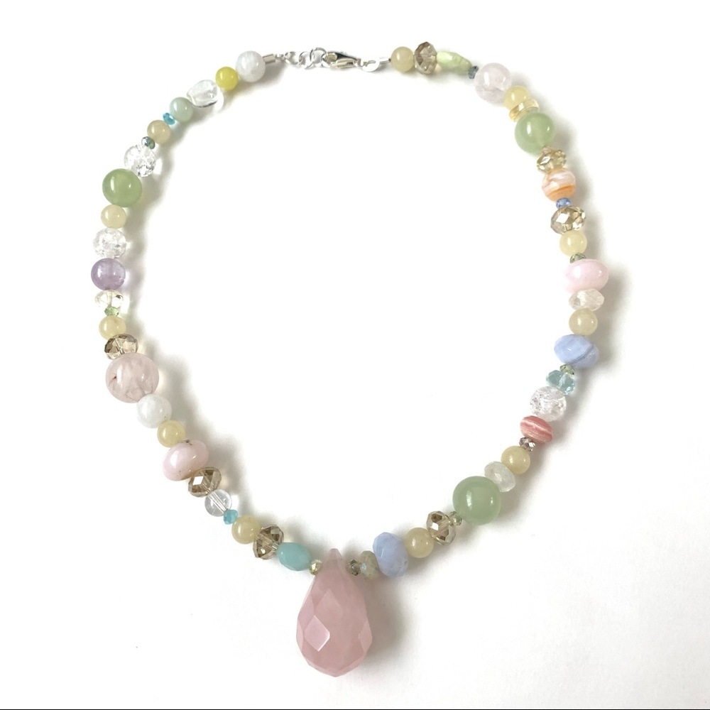 New Boutique Semi Precious Stone Necklace